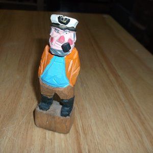 vintage wooden sailor
